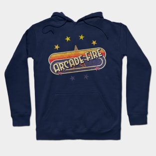 ElaCuteOfficeGirl Vintage Arcade Fire Hoodie